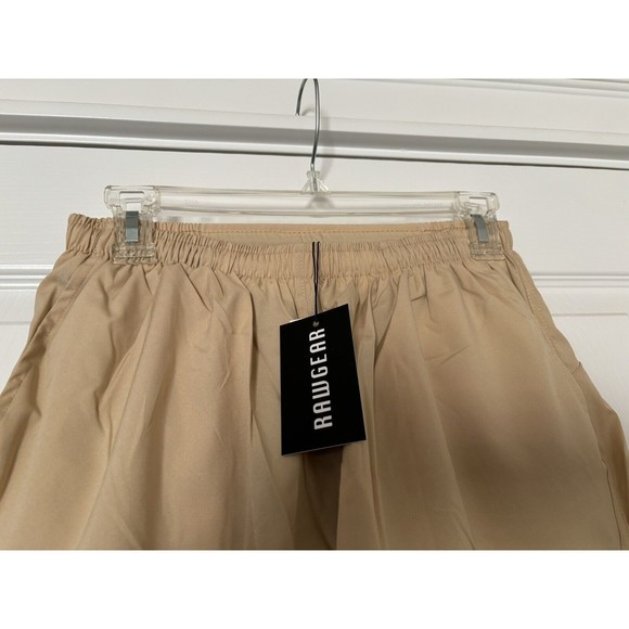 Raw Gear Compression Legging Shorts ~ Size S Sand by Bradley Martyn ✨NEW✨ RG206 - Picture 4 of 9